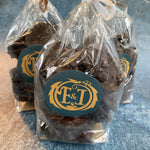 Load image into Gallery viewer, Crystallised Orange Dark Chocolate Clusters
