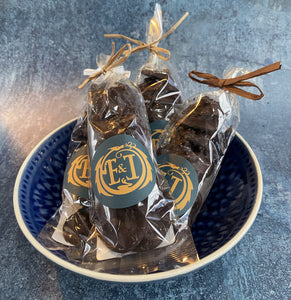 Crystallised Orange Dark Chocolate Clusters