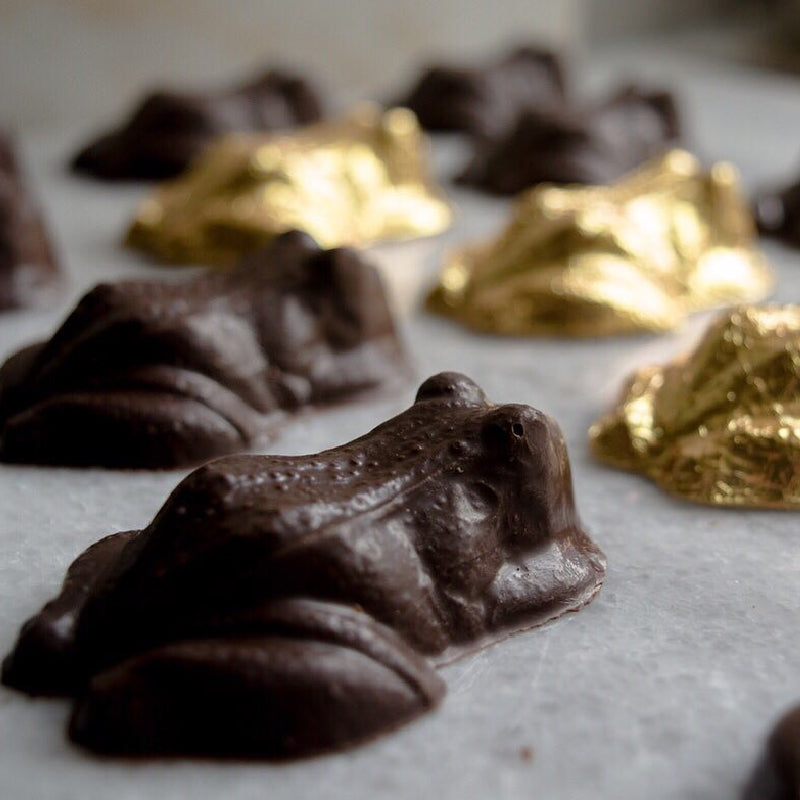 Chocolate Frog with Caramel Filling
